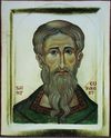 Orthodox icon of saint-cuthbert-of-lindisfarne