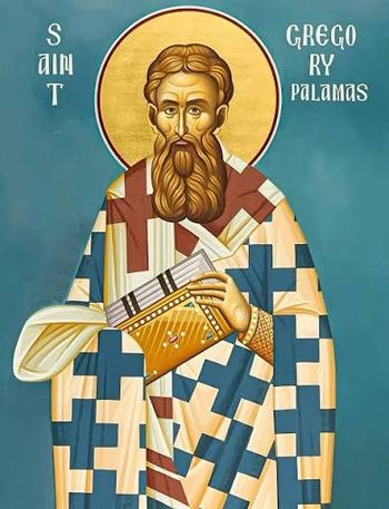 Orthodox icon of Saint Gregory Palamas