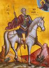 Orthodox icon of saint-menas-of-egypt